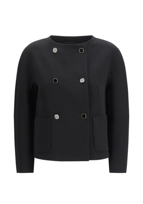 Max Mara Mstombrosa double-breasted jacket - Black
