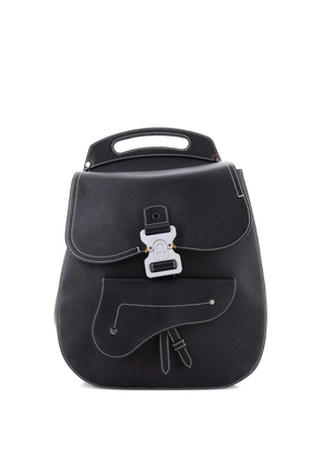 Christian Dior Pre-Owned Gallop Leather Small backpack - Black