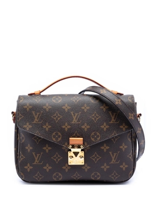 Louis Vuitton Pre-Owned 2016 Monogram Pochette Metis satchel - Brown
