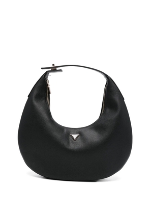 GUESS USA Evie logo-plaque shoulder bag - Black