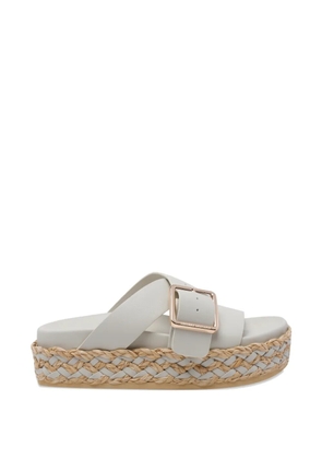 Paloma Barceló Vienna Calidis buckle-detail sandals - White