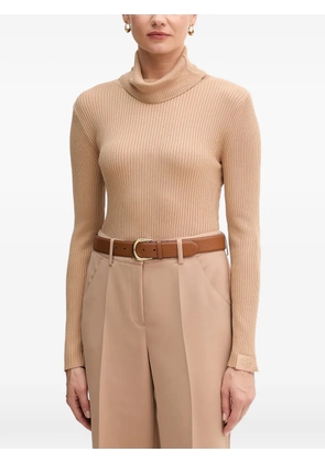 Marc Aurel ribbed roll-neck sweater - Neutrals