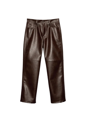 MSGM panelled trousers - Brown