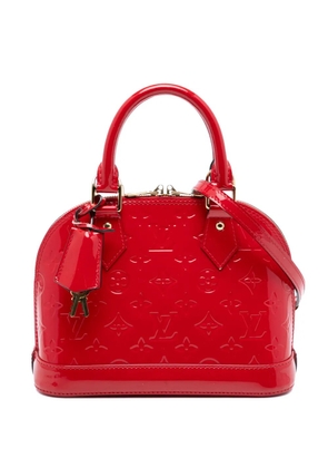 Louis Vuitton Pre-Owned 2016 Monogram Vernis Alma BB satchel - Red