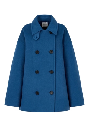 TOMBOY button-fastening double-breasted coat - Blue