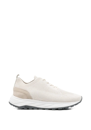 Eleventy knitted running sneakers - Neutrals