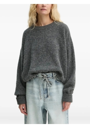 American Vintage long-sleeve crew-neck sweater - Grey