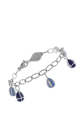 Fabergé diamond and enamel bracelet - Silver