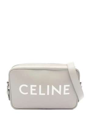 Celine Pre-Owned 2010s logo-print messenger bag - Grey