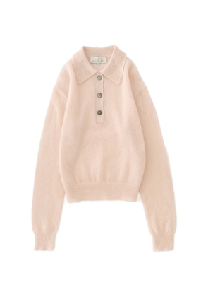 Studio Nicholson Chesapeake long-sleeves polo top - Neutrals