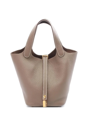 Hermès Pre-Owned 2024 PM Picotin Lock handbag - Neutrals