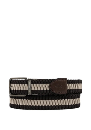 Paul & Shark logo-embellishment belt - Black