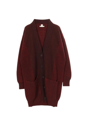 Hermès Pre-Owned 2010s long-sleeve cardigan - Red
