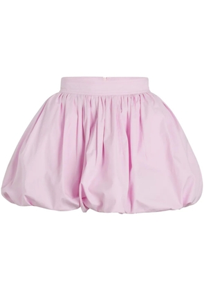 Patou Bubble poplin mini skirt - Pink