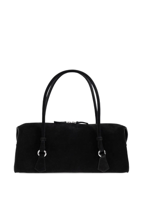 IRO zip leather tote bag - Black