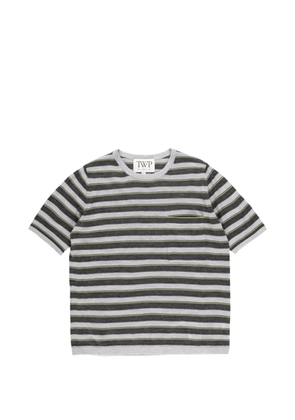 TWP Striped True Crewneck T-shirt - Grey