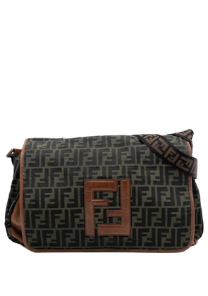 Fendi Pre-Owned 2000-2010 Zucca Canvas FF Messenger Bag crossbody bag - Brown