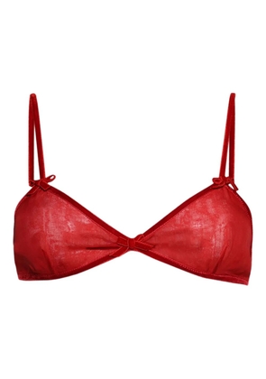 Valentino Garavani Paris bra - Red