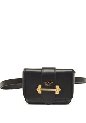 Prada Pre-Owned Cahier leather belt bag - Black
