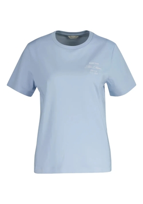 Gant logo-detail T-shirt - Blue