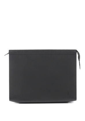 Louis Vuitton Pre-Owned 2019 MM Pochette Voyage leather clutch bag - Black