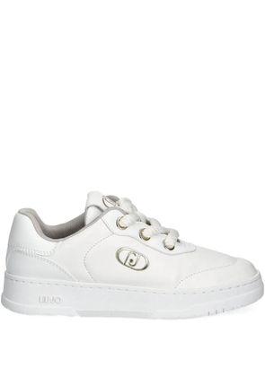 LIU JO logo-detail lace-up sneakers - White