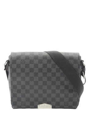 Louis Vuitton Pre-Owned 2020 Damier Graphite District PM crossbody bag - Black