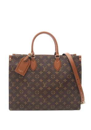 Louis Vuitton Pre-Owned 2021 monogram tote bag - Brown