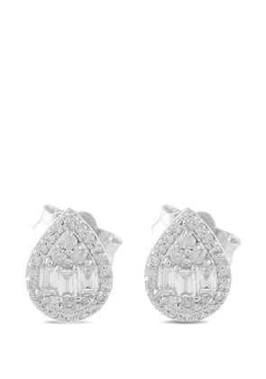 LB Exclusive diamond earrings - Silver