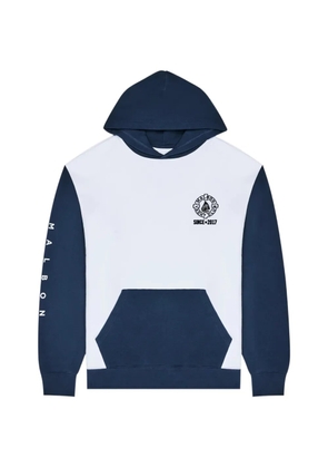 Malbon Golf logo-detail hoodie - White