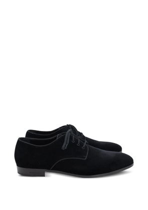 Burberry Pre-Owned lace-up derby oxfords - Black