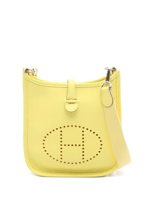 Hermès Pre-Owned 2024 TPM Evelyn leather shoulder bag - Yellow