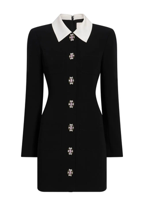 Cinq A Sept Sheryl collared embellished dress - Black