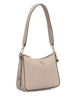 GUESS USA Daryna logo-plaque shoulder bag - Neutrals