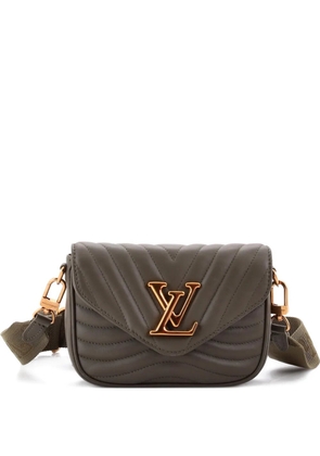Louis Vuitton Pre-Owned New Wave Multi Pochette Quilted Leather crossbody bag - Green