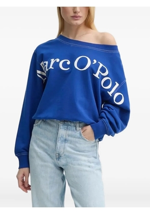 Marc O'Polo logo-print sweatshirt - Blue
