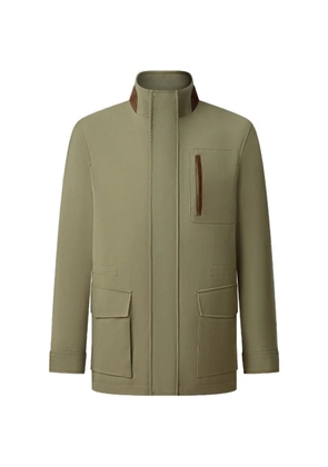 Shanghai Tang zip-up tang jacket - Green
