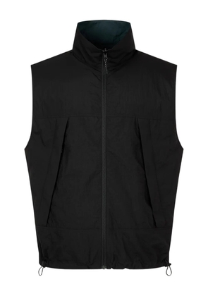 TOMBOY reversible zip-front vest - Black