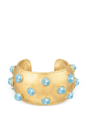 Sylvia Toledano Dune stone-embellishment cuff bracelet - Gold