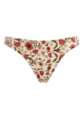 Agua Bendita Ilu Aura bikini bottoms - White