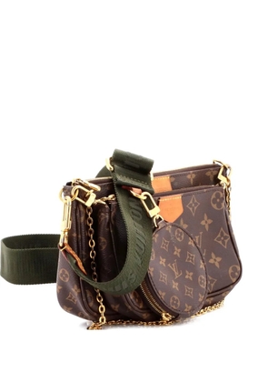 Louis Vuitton Pre-Owned Multi Pochette Accessoires Monogram Canvas crossbody bag - Brown