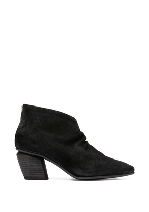 Officine Creative Severine 028 pointed-toe zipper boots - Black