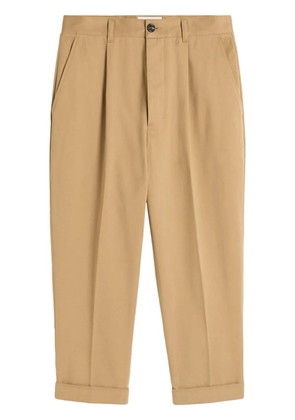 AMI Paris tapered-leg trousers - Neutrals