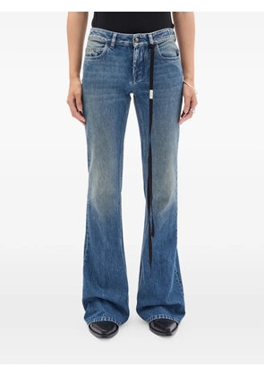 Ann Demeulemeester Xyla slim-fit bootcut jeans - Blue