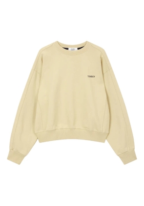 TOMBOY logo-embroidered sweatshirt - Neutrals