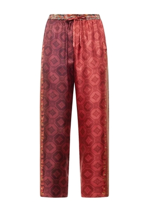 Pierre-Louis Mascia drawstring-waist trousers - Red
