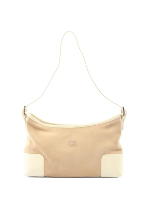 Loewe Pre-Owned 2000s Anagram leather shoulder bag - Neutrals