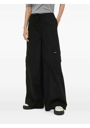 Résumé cargo wide-leg trousers - Black