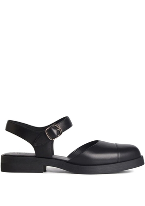 12 STOREEZ leather Mary Jane pumps - Black