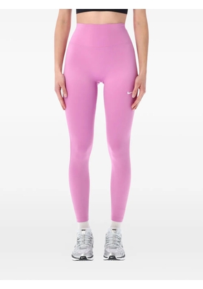 Nike logo-detail high-waisted leggings - Pink